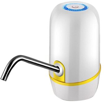 Opladen Elektrische Pompen Water Fles Water Beugel Zuiver Water Druk Water Kraan wit
