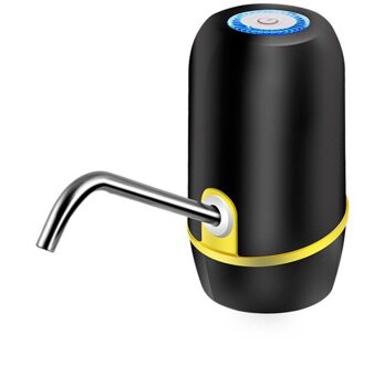Opladen Elektrische Pompen Water Fles Water Beugel Zuiver Water Druk Water Kraan zwart