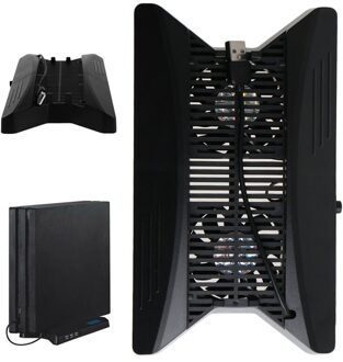 Opladen Station Cooling Fans Ventilatie Verticale Stand Met HUB2.0 Voor PS4 Pro