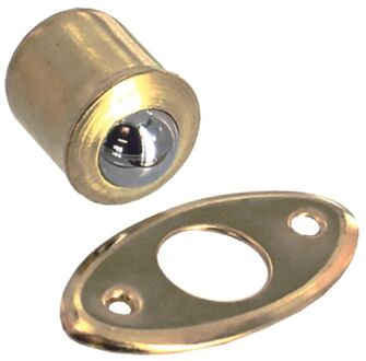 Oplegbaar Verbindingsbeslag - Bruin Plastic - 7x12x3,5 Mm - 4 Stuks