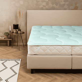 Oplegmatras Cool Touch Technology Wave - 90x200cm - EazySleep - Dekbed-Discounter.nl