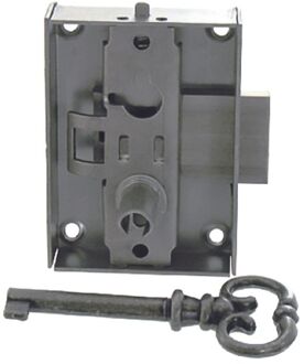 Oplegslot Kast Deurslot - Gepolijst Staal - 35mm