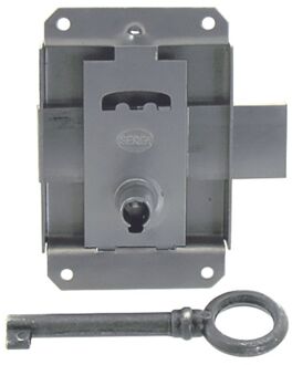 Oplegslot Kastslot Meubelslot - Verzinkt Staal - 60mm