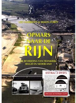 Opmars naar de Rijn + 2 DVD's - Boek Leo Marriott (9463290044)