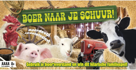Opoly Erger je niet Boer naar je schuur
