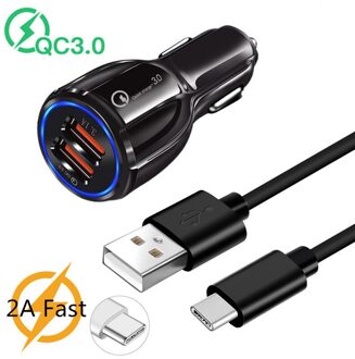 Oppo A53 A72 Reno4 Se Xt Realme 7 X2 5A Super Flash Vooc Type C Lading Kabel Voor Samsung S20 fe Honor 30i 9 Snelle Usb Car Charger lader 1M kabel 2A