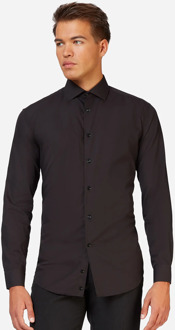 Opposuits Black Knight - Mannen Kostuum - Zwart - Feest - Maat 45/46