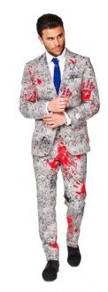 Opposuits Business suit met bloedhanden print