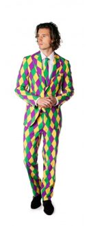 Opposuits Business suit met harlekijn print