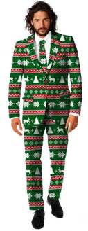 Opposuits Festive Green - Kostuum - Maat 58