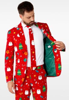 Opposuits Festivity Rood Kostuum - 48