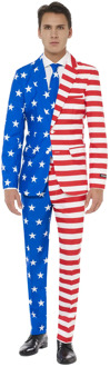 Opposuits Mr. USA Suitmeister kostuum voor heren - L (EU 54) - Volwassenen kostuums