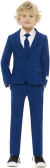 Opposuits Navy Royale - Jongens Kostuum - Blauw - Feest - Maat 122/128