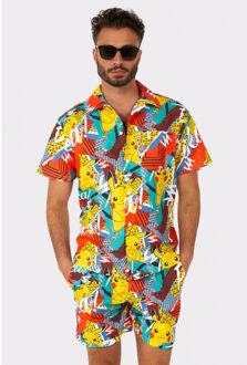Opposuits Pika Pikachu Zomer Suit Multikleur - Print