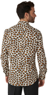 Opposuits Shirt ls the jag Beige - 50 (4XL)