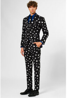 Opposuits Starstruck - Mannen Kostuum - Zwart - Feest - Maat 46