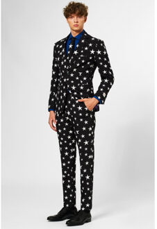 Opposuits Starstruck - Mannen Kostuum - Zwart - Feest - Maat 48