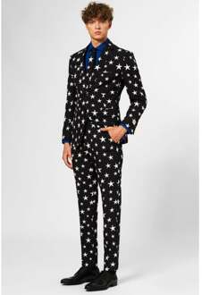 Opposuits Starstruck - Mannen Kostuum - Zwart - Feest - Maat 52