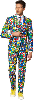 Opposuits Super Mario™ - Heren Kostuum - Maat 56