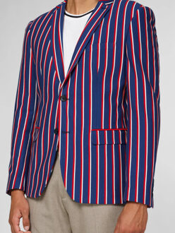 Opposuits Supportswear cheer stripes cobalt blue Blauw - 56