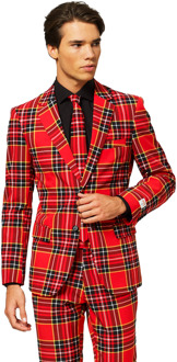 Opposuits The Lumberjack - Mannen Kostuum - Rood - Kerst - Maat 46