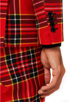 Opposuits The Lumberjack - Mannen Kostuum - Rood - Kerst - Maat 48