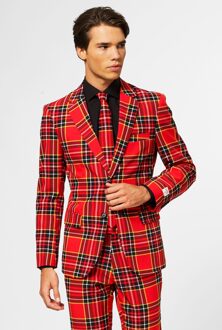 Opposuits The Lumberjack - Mannen Kostuum - Rood - Kerst - Maat 56