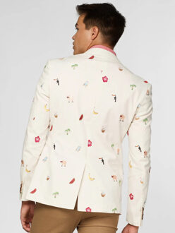 Opposuits Tropical summer icons off white Beige - 52