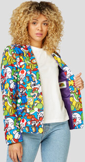 Opposuits Verkleedblazer Super Mario Dames Polyester Maat 38