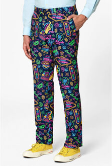 Opposuits Verkleedpak Casino Man Heren Polyester Maat 46