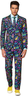 Opposuits Verkleedpak Casino Man Heren Polyester Maat 48