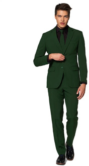 Opposuits Verkleedpak Glorious Green Heren Polyester Groen Maat 52