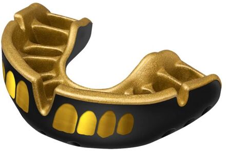 Opro Gold Ultra Fit Grillz Mouthguard Zwart - SR