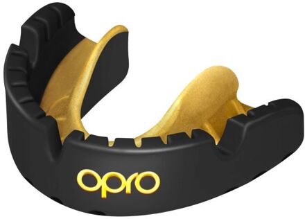 Opro Gold Ultra Fit Mouthguard Braces Zwart - SR