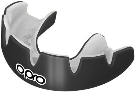 Opro Instant Custom Dentist Fit Braces Gebitsbeschermer zwart - wit - SENIOR