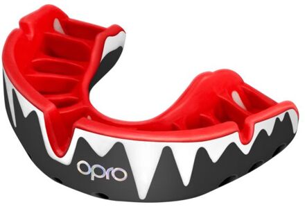 Opro Platinum Elite Fit Fangz Mouthguard Zwart - SR