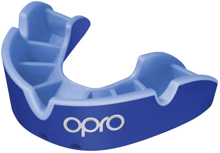 Opro Silver Superior Fit Gebitsbeschermer blauw - SENIOR