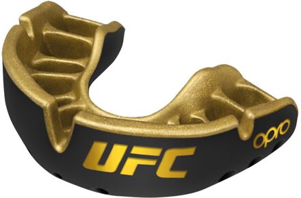 Opro UFC Gold Ultra Fit Mouthguard Zwart - JR