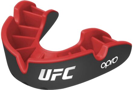 Opro UFC Silver Superior Fit Gebitsbeschermer zwart - rood - SENIOR