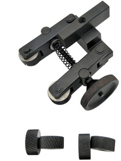 Opruwen Knurler Gereedschaphouder Lineaire Knurl Tool Draaibank Verstelbare Schacht met Wiel Mini Maat Lichtgewicht Draagbare