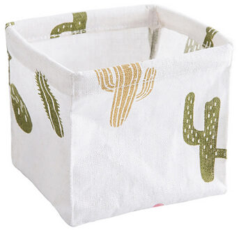 Opslag Bin Kast Speelgoed Box Container Organizer Stof Hand Doos Doek Mand Voor Cosmetica Juwelier Afstandsbediening Sok #008 styleC