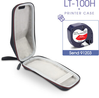 Opslag Case Voor Dymo Letratag LT-100H LT100H Label Machine Harde Tas 91201 Lt Label Tape LT100H Label Printer Beschermende Doos J
