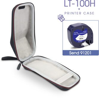 Opslag Case Voor Dymo Letratag LT-100H LT100H Label Machine Harde Tas 91201 Lt Label Tape LT100H Label Printer Beschermende Doos LM