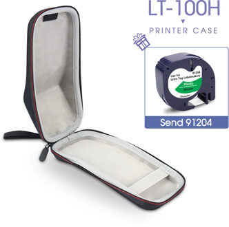 Opslag Case Voor Dymo Letratag LT-100H LT100H Label Machine Harde Tas 91201 Lt Label Tape LT100H Label Printer Beschermende Doos zwart