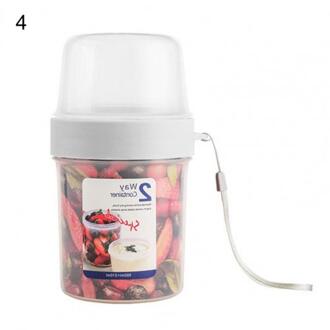 Opslag Jar Luchtdichte Dual Layer Pp Koelkast Opslag Houden Vers Voedsel Container Voor Thuis 4