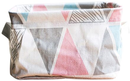 Opslag Mand Waterdichte Opvouwbare 2 Kleuren Opslag Bin Kast Speelgoed Box Container Organizer Stof Mand Thuis Opslag Mand #25