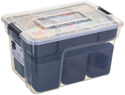 Opslag sorteerbox - 10 vakjes indeling - 30 x 21 x 18 cm