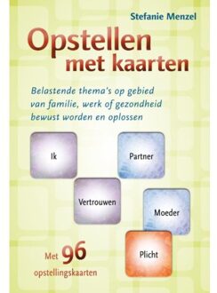 Opstellen met kaarten + Met 96 opstellingskaarten - Boek Stefanie Menzel (9460150403)