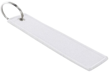 Opstijgen verwijder voor de vlucht sleutelhanger Wit - One size