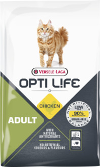 Opti Life - Cat Adult Kip 7,5kg